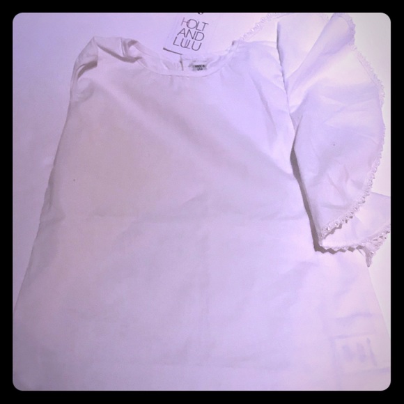 NEW Holt & Lulu White Sleeveless Top Size 6 - Picture 1 of 3